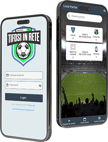 schermate della web app chat in rete realizzata da studio itc